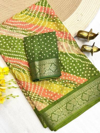 Vastrangan tanisha bandhani saree wholesalers in surat